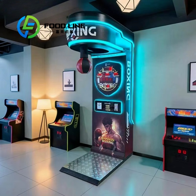 디지털 점수판이 있는 복서 펀칭 게임기, 복싱 힘 테스 - Boxing Machine Arcade 리뷰 및 가격